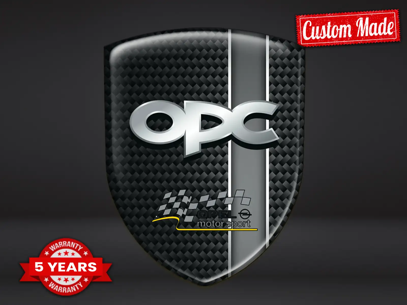 OPC Doming Aufkleber Auto Stern Limitiert Exklusiv